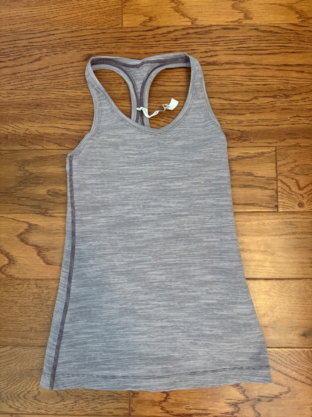 Lululemon racerback tank top purple stripe